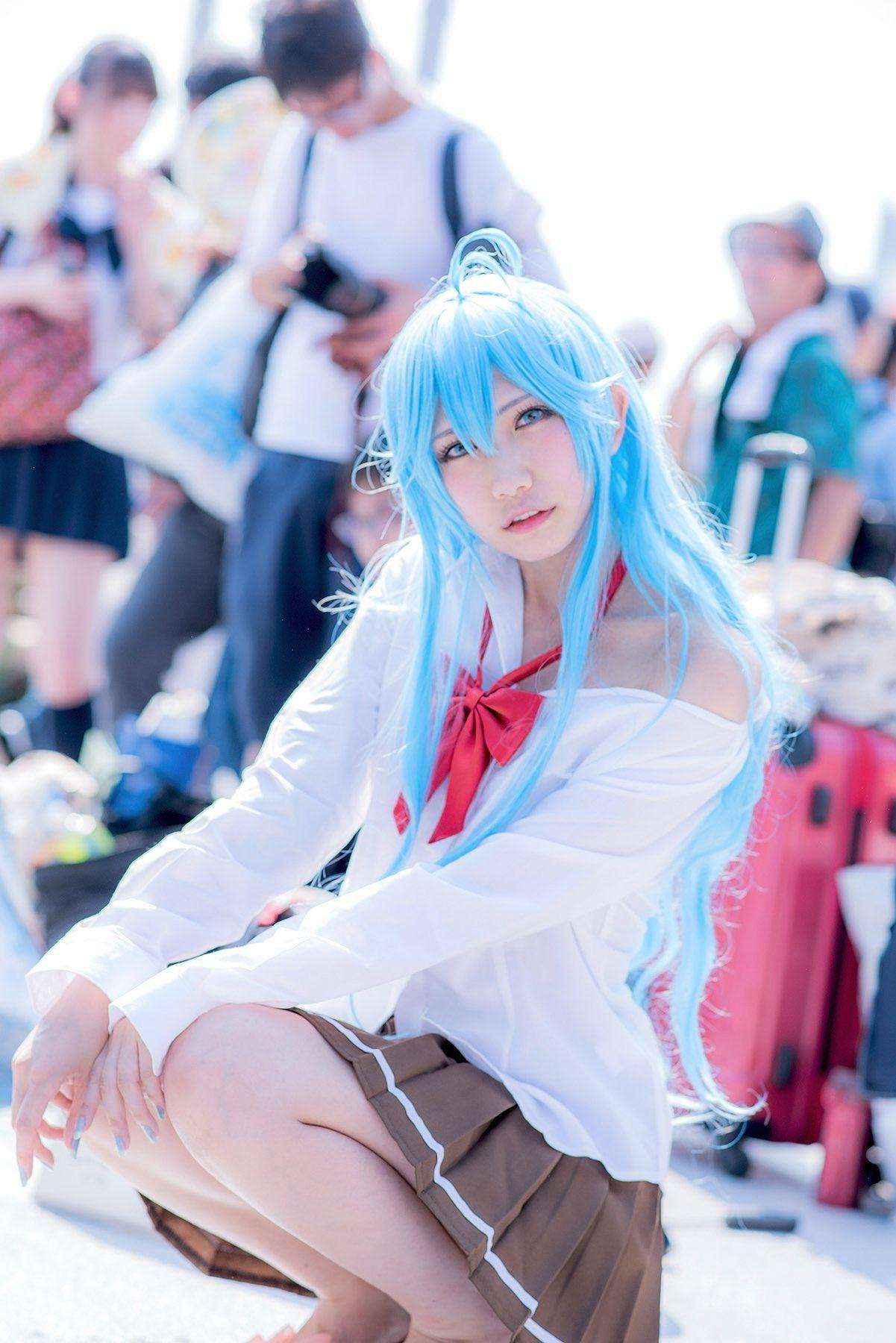 COS正片/猫系双马尾萌妹《小日向くるみ》超大份精选集！！