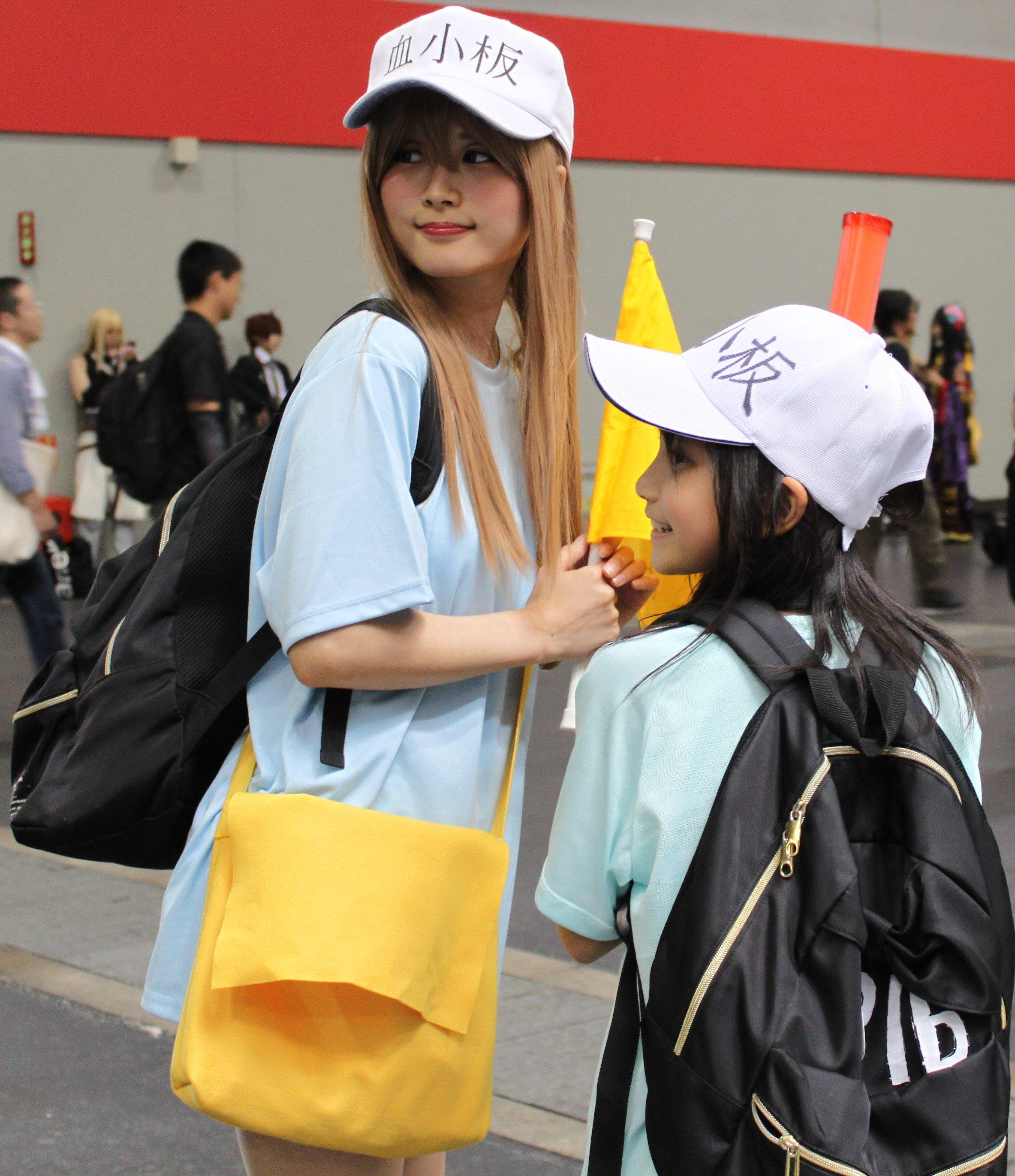 COS正片/萝莉Kapo和Howa 扮演，工作细胞血小板！