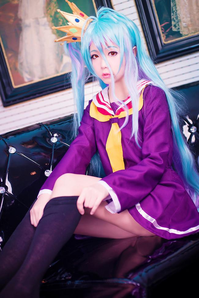 COS正片/No Game No Life/游戏人生，阿勒…白的欧尼酱去哪了？