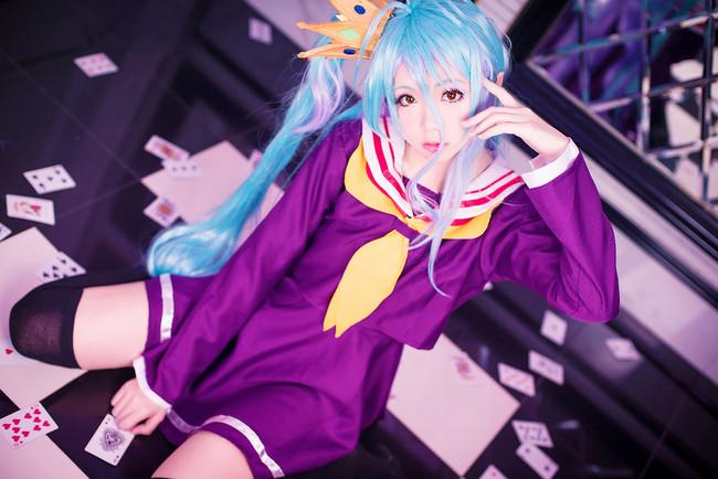 COS正片/No Game No Life/游戏人生，阿勒…白的欧尼酱去哪了？