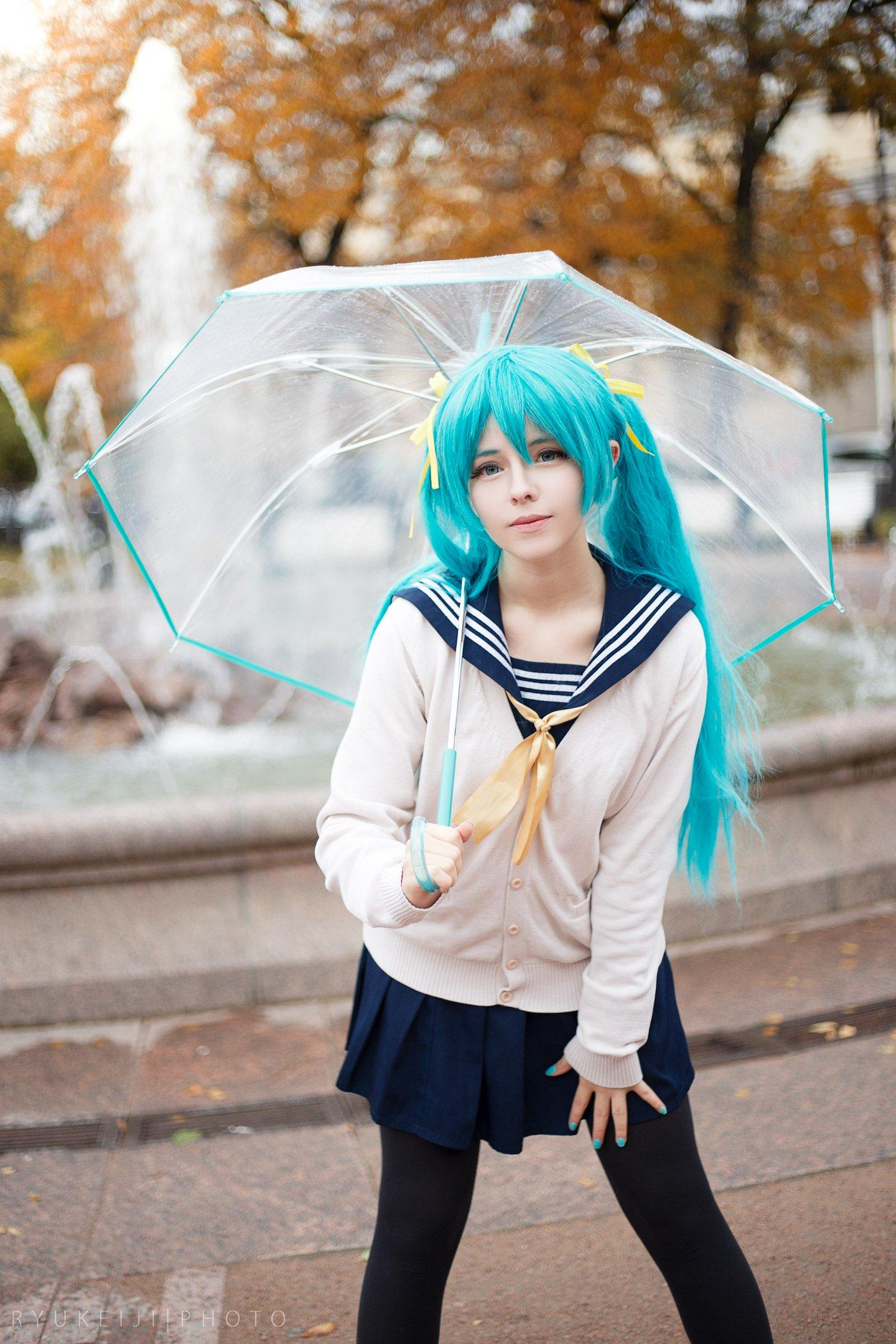 COS正片/俄罗斯萌妹《Saya Scarlet》超大份 初音ミク精选集！