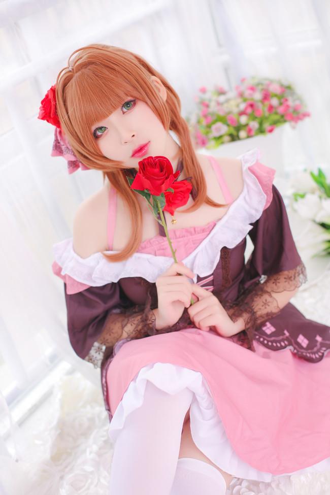 COS正片/魔卡少女樱，小樱与知世！