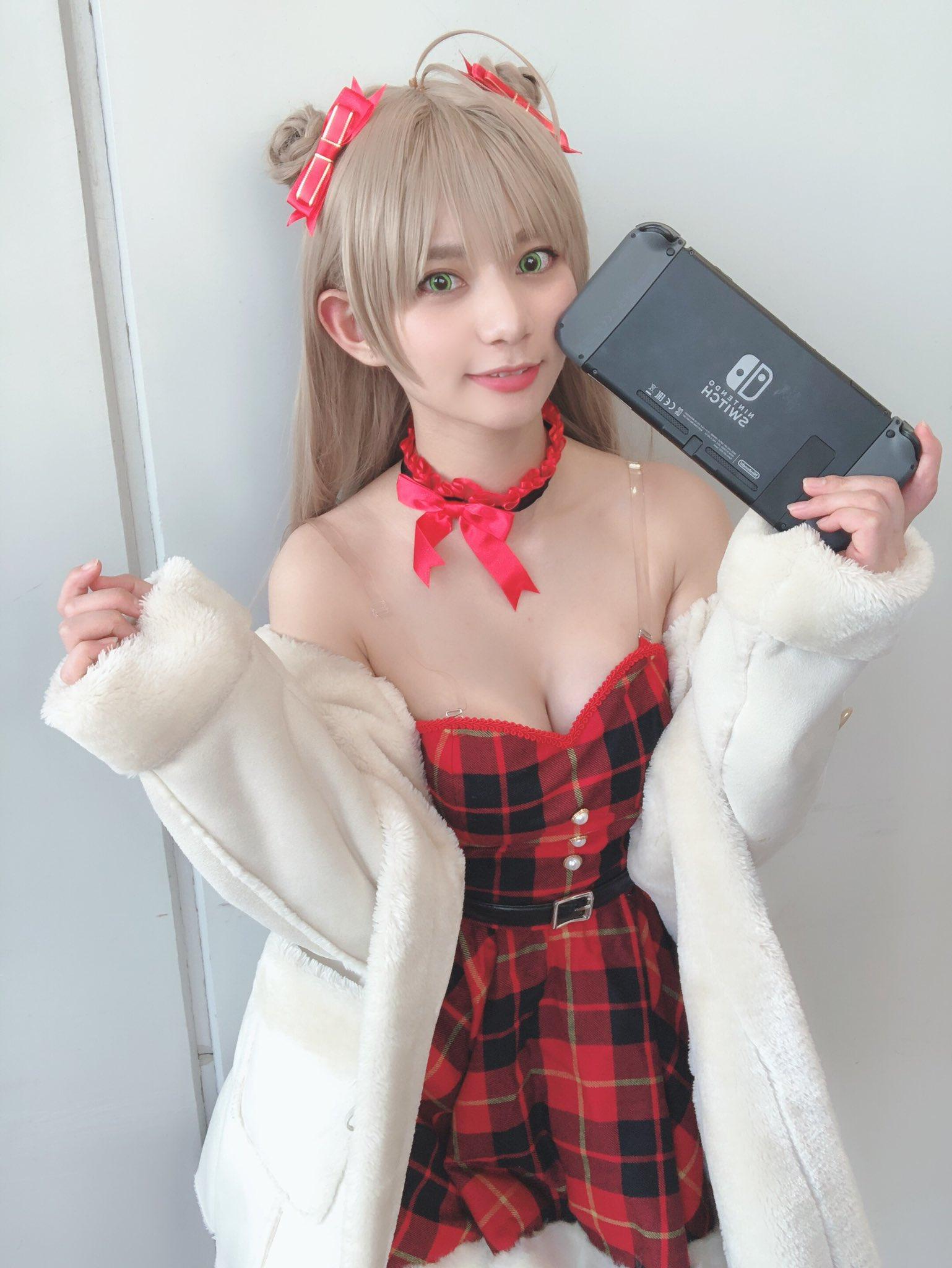 COS正片/果然吃货都这么可爱的嘛？《本田夕歩》超大份精选集！！