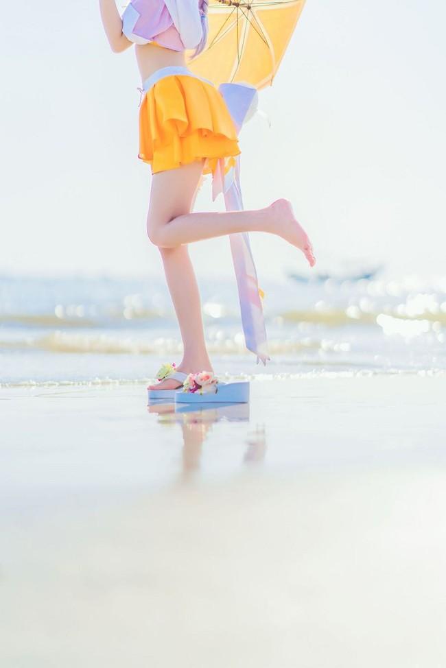 COS正片/王者荣耀 公孙离蜜橘之夏！