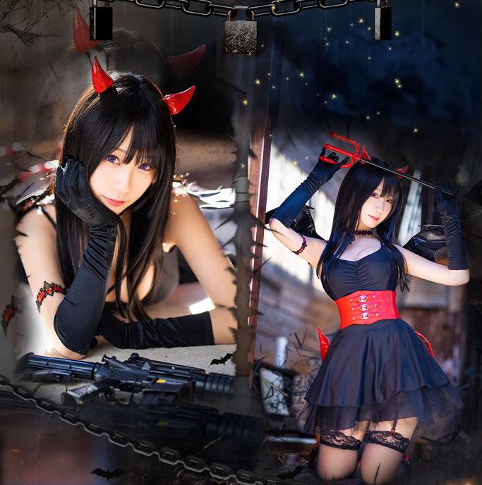 COS正片/伊织萌COS精灵娘 戴上精灵的耳朵又可爱又性感！