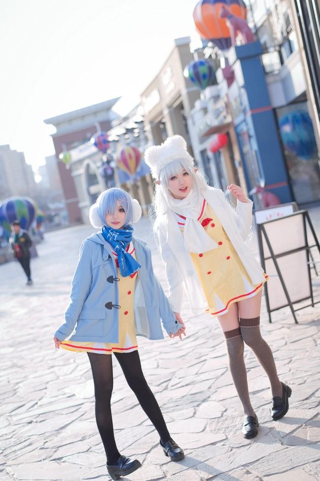 COS正片/爱蜜莉雅和雷姆贴贴~