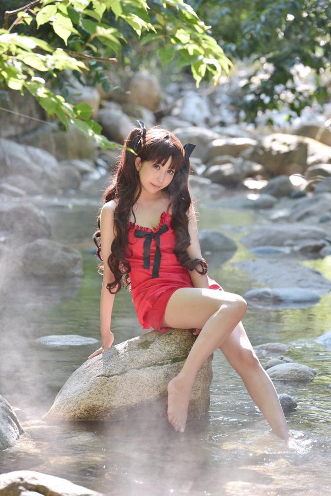 COS正片/日本樱花萌妹 柊 花音，萌化人心让人受不了！