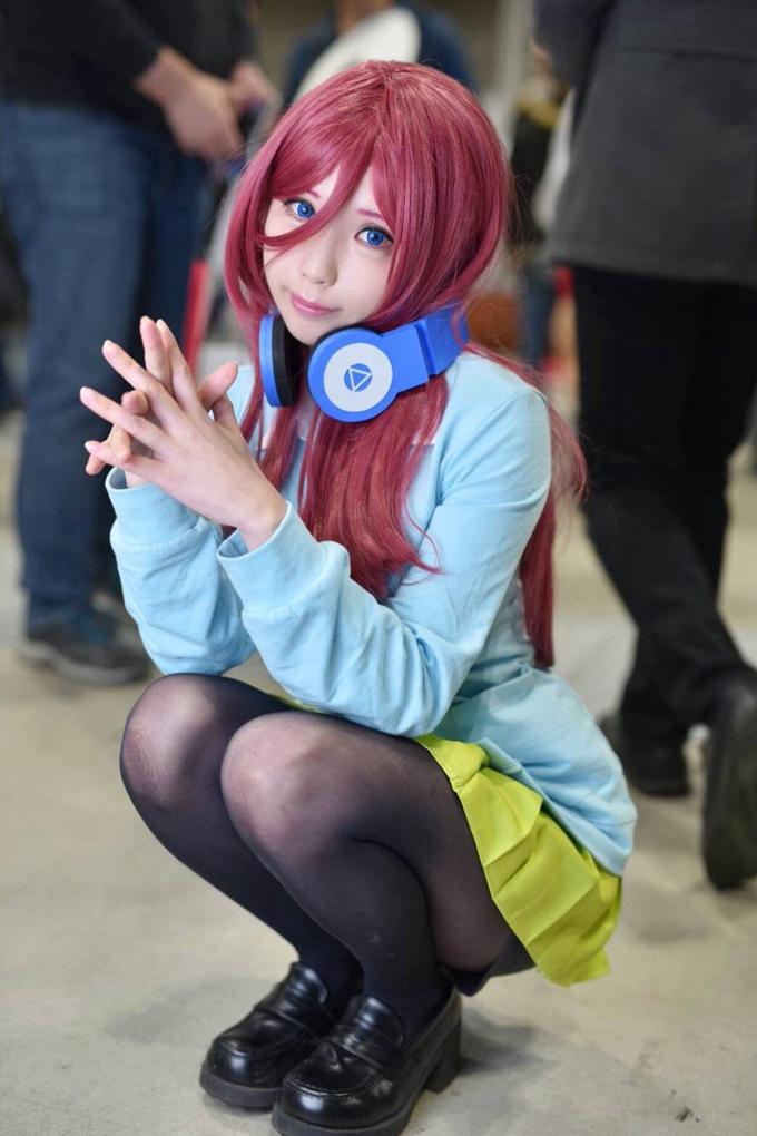 COS正片/日本樱花萌妹 柊 花音，萌化人心让人受不了！