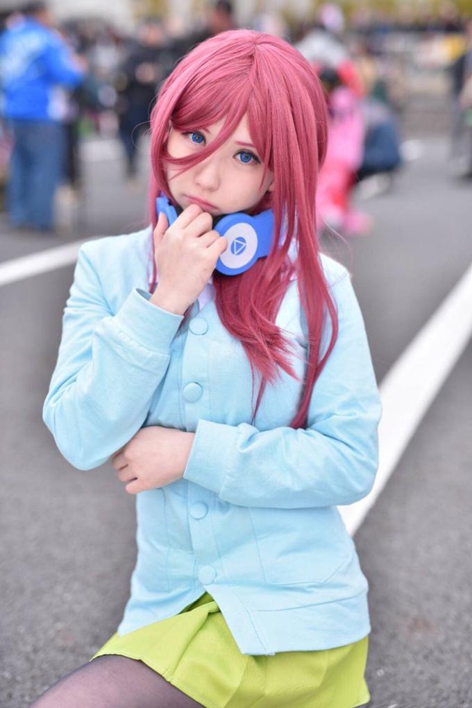 COS正片/日本樱花萌妹 柊 花音，萌化人心让人受不了！