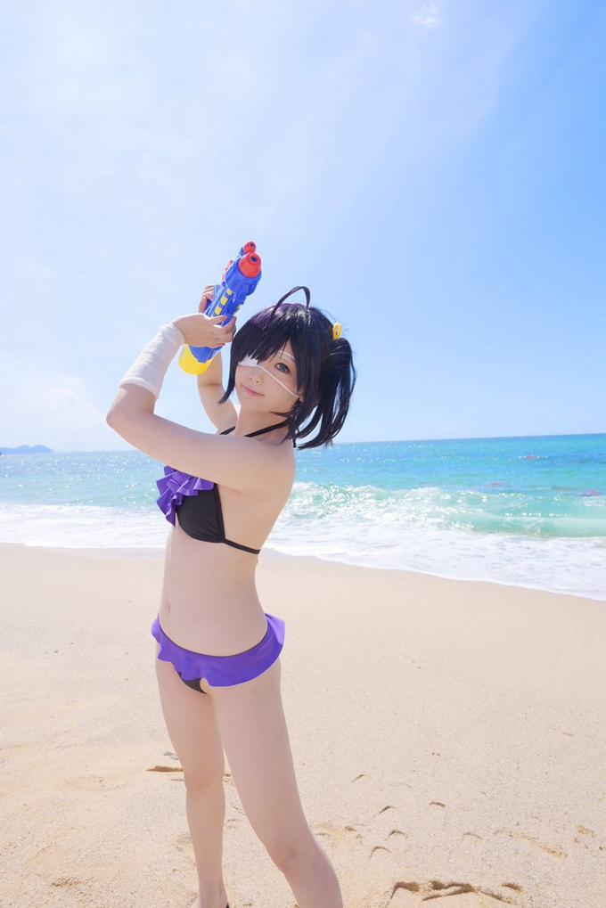 COS正片/日本樱花萌妹 柊 花音，萌化人心让人受不了！