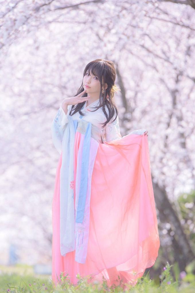 COS正片/日本樱花萌妹 柊 花音，萌化人心让人受不了！