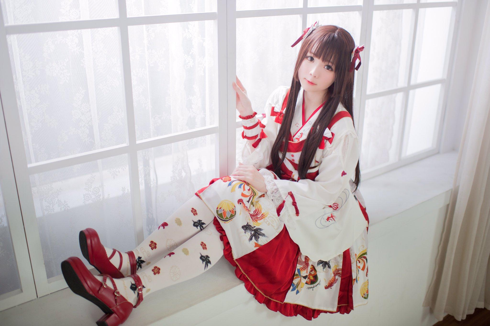 COS正片/欧派好大…《霜月》超大份精选集！！