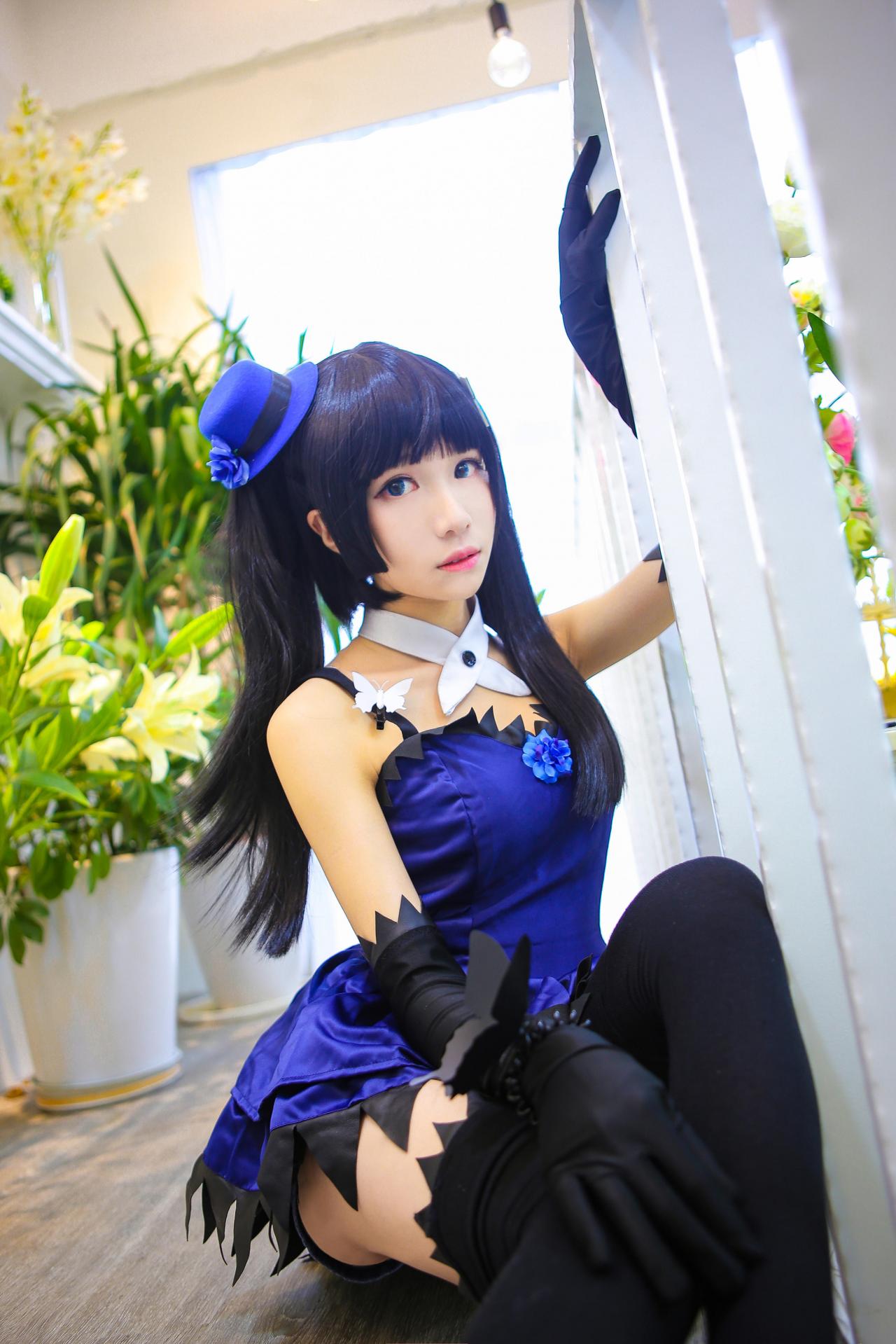 COS正片/散华礼弥 Tomoyo酱黑丝