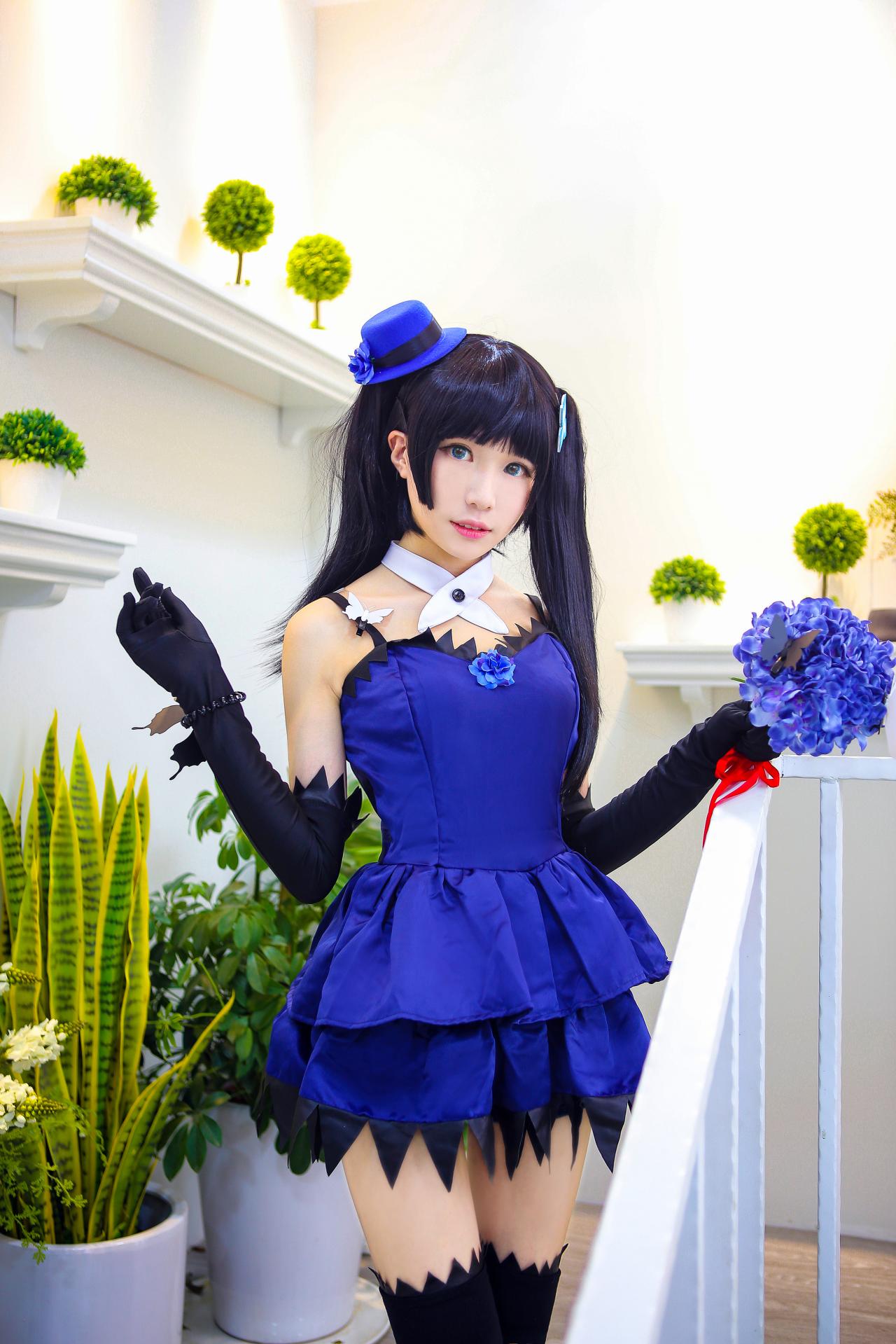 COS正片/散华礼弥 Tomoyo酱黑丝