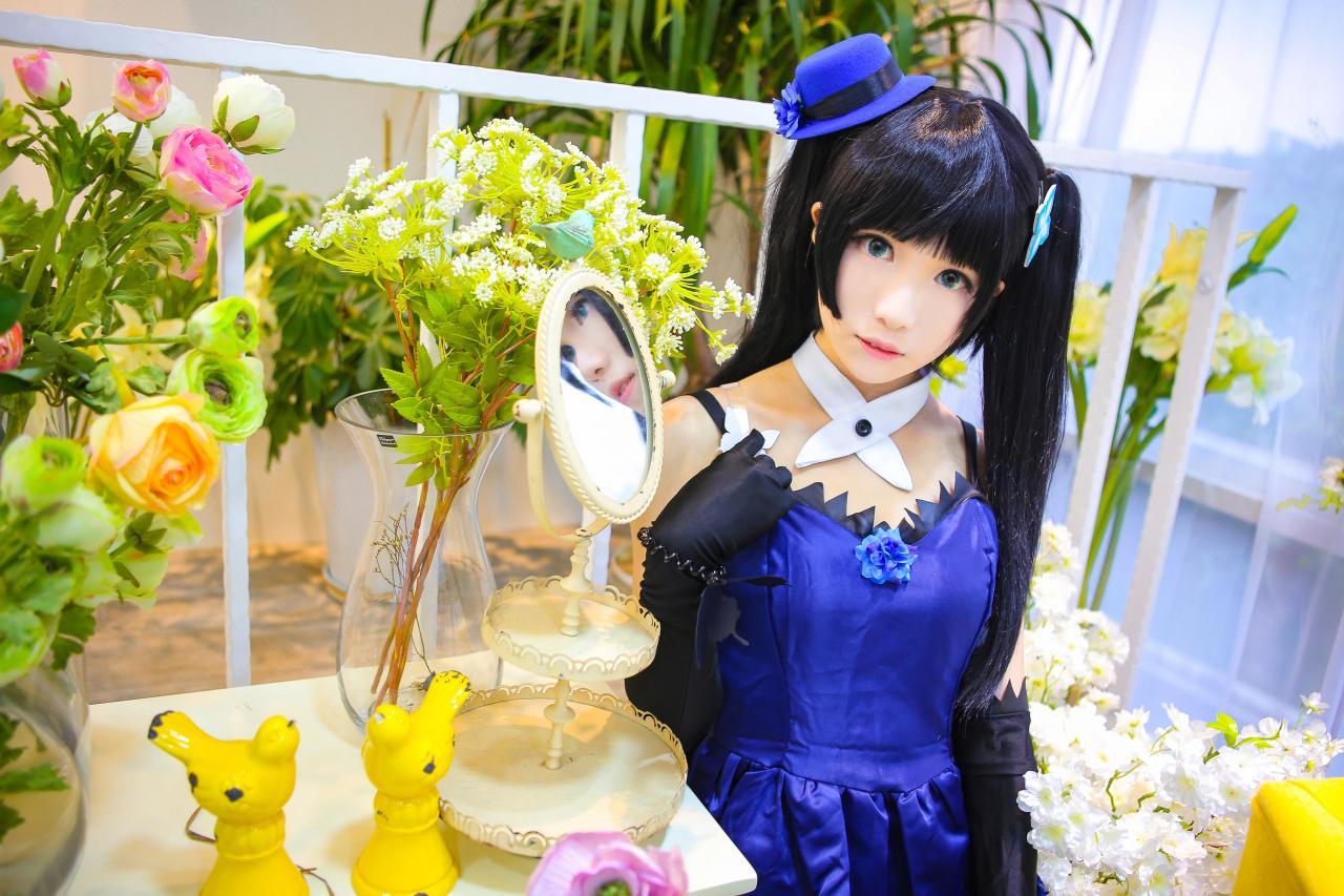 COS正片/散华礼弥 Tomoyo酱黑丝