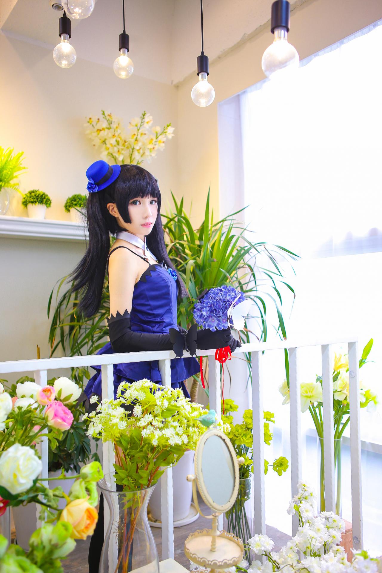 COS正片/散华礼弥 Tomoyo酱黑丝