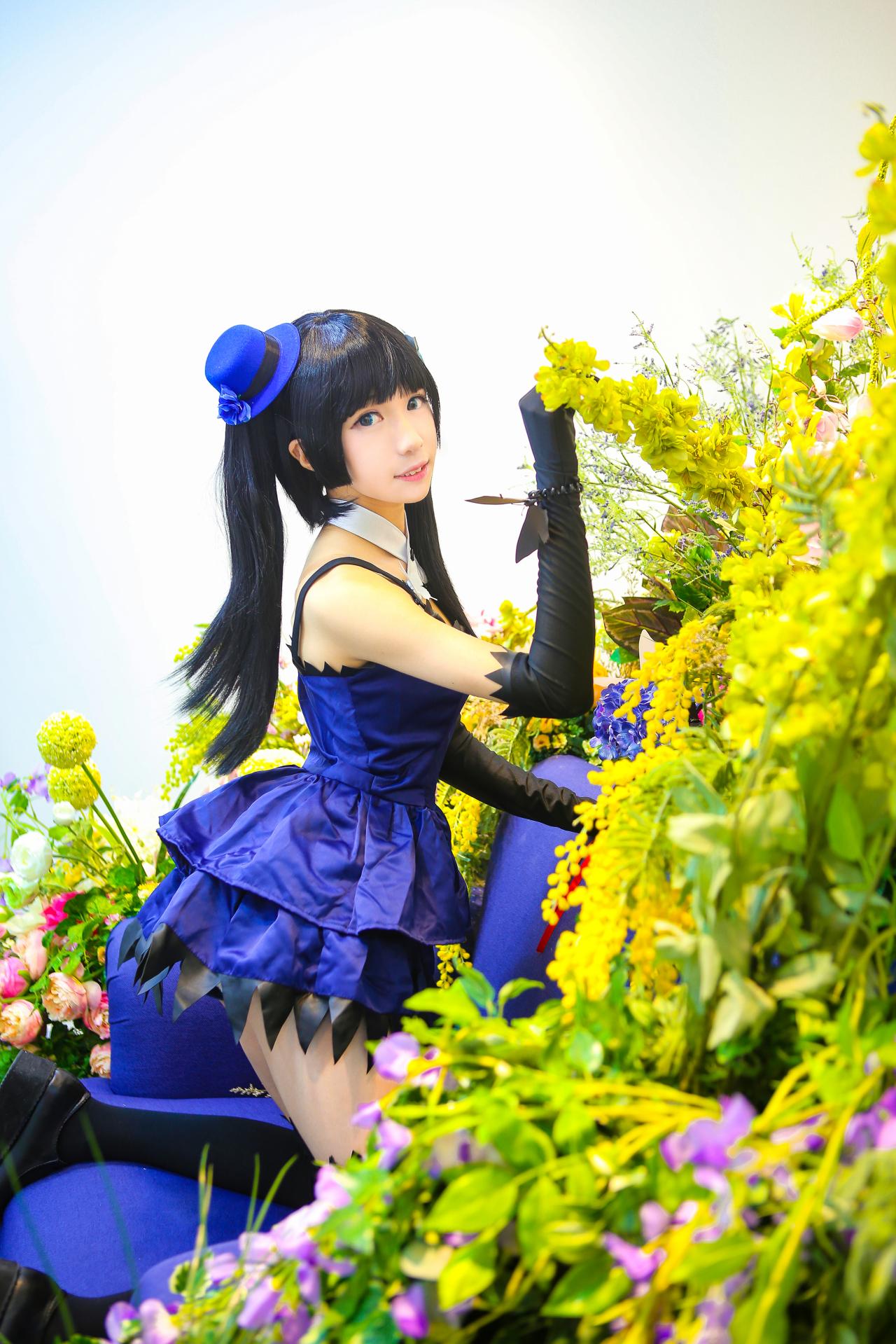 COS正片/散华礼弥 Tomoyo酱黑丝