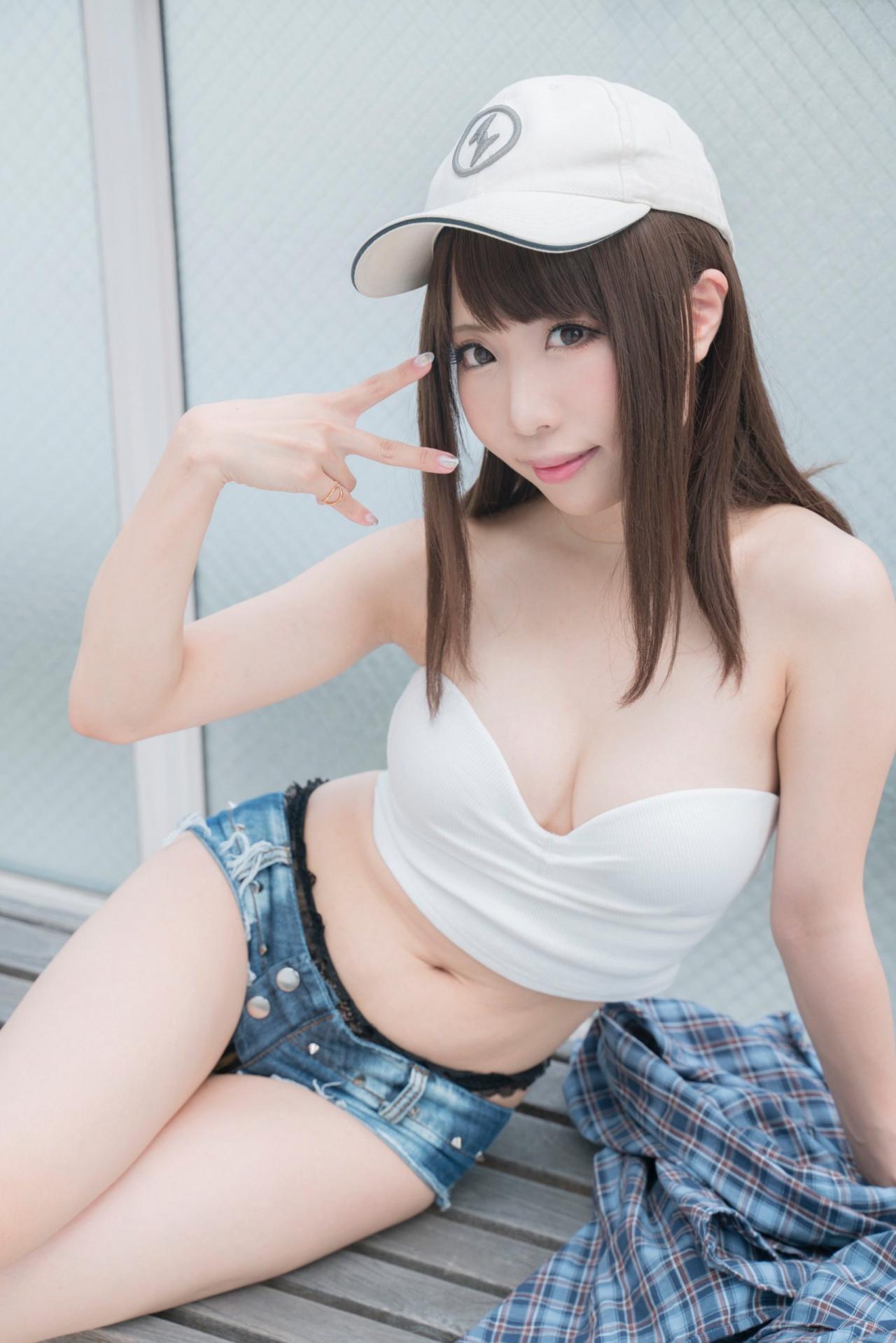 COS正片/11区ふれいあ写真图集 肌肤白嫩无暇清秀自然