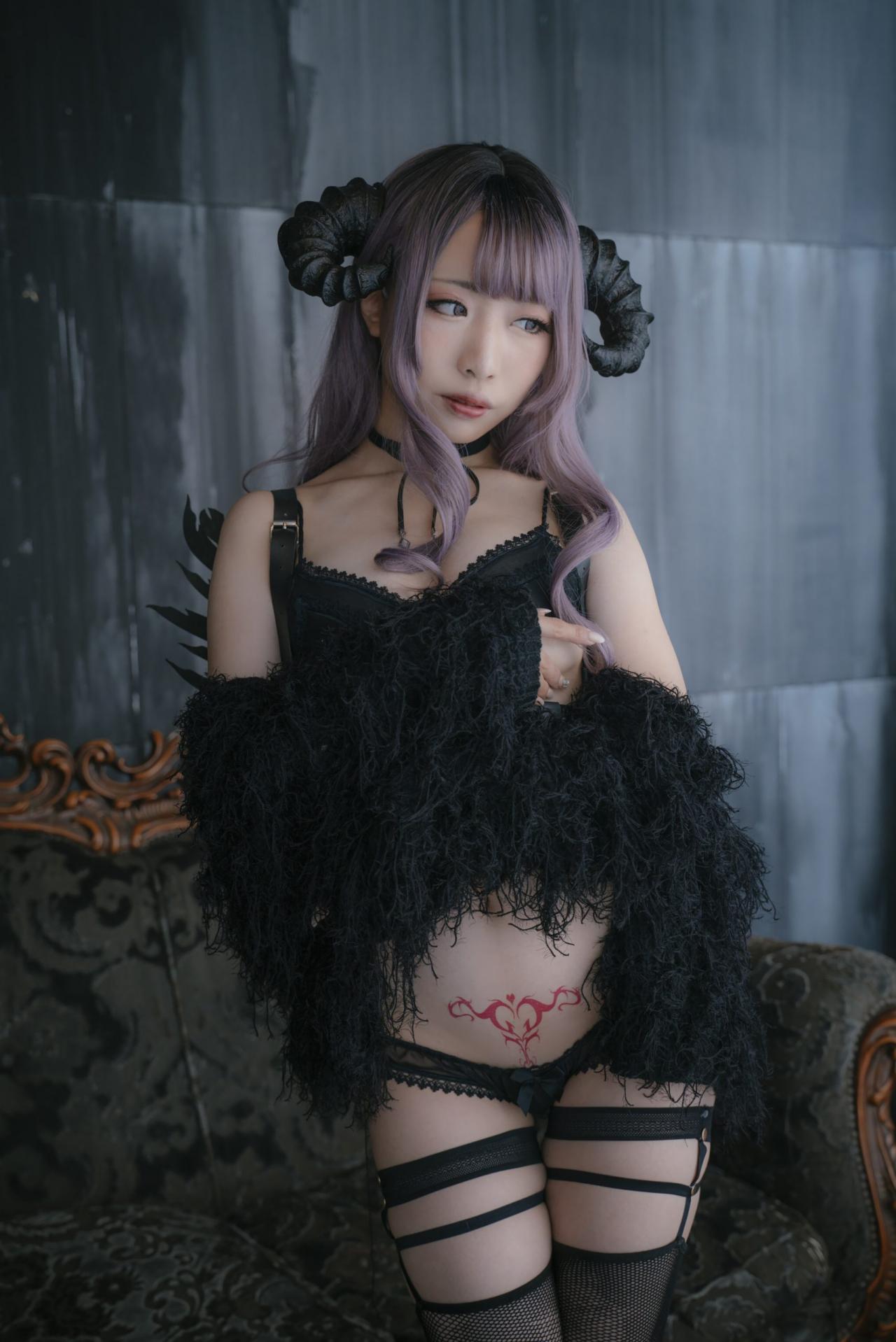 COS正片/11区ふれいあ写真图集 肌肤白嫩无暇清秀自然