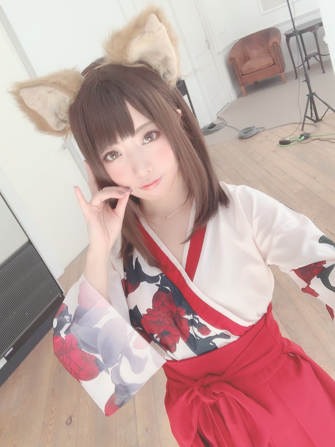 COS正片/11区ふれいあ写真图集 肌肤白嫩无暇清秀自然