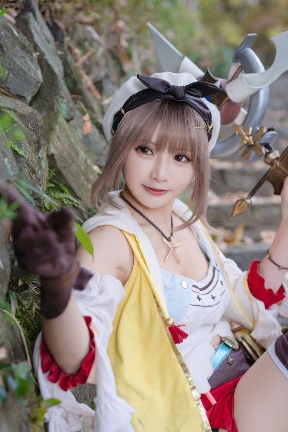 COS正片/甜美少女Kipi扮演《莱莎的炼金工房》