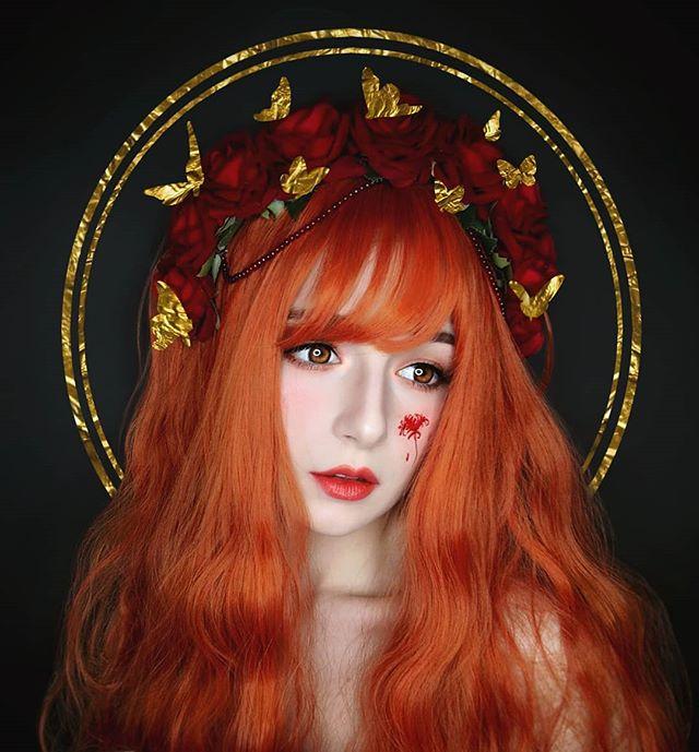 COS正片/意大利妹子COS美图集 打破次元壁的少女骑士