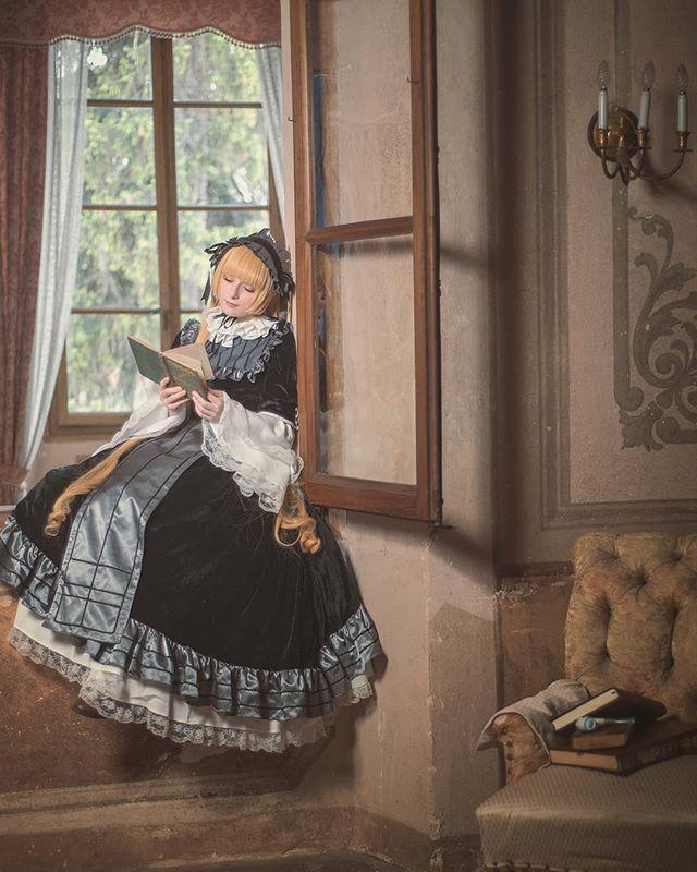 COS正片/意大利妹子COS美图集 打破次元壁的少女骑士