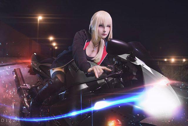 COS正片/意大利妹子COS美图集 打破次元壁的少女骑士