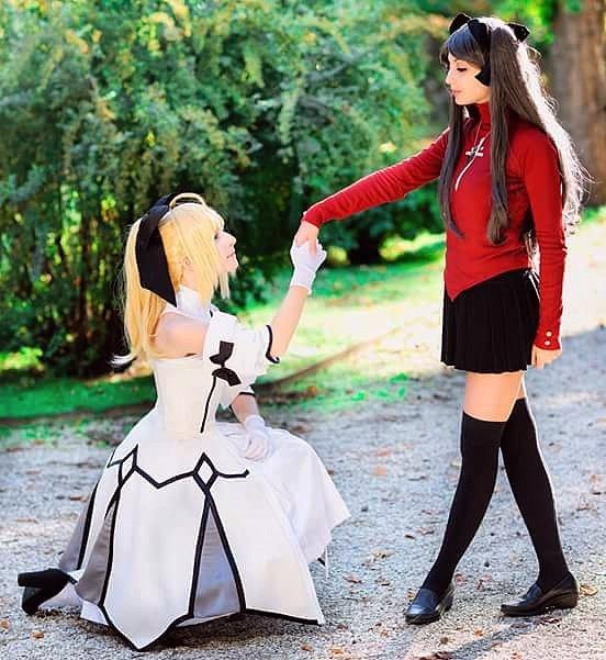 COS正片/意大利妹子COS美图集 打破次元壁的少女骑士