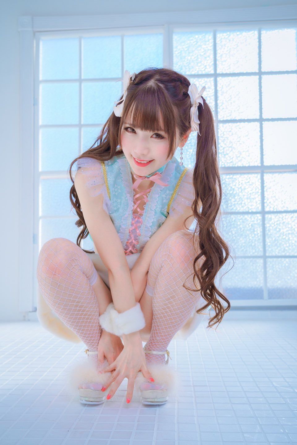 COS正片/11区萌妹Kururu美图赏 青春可爱俘虏你的心！