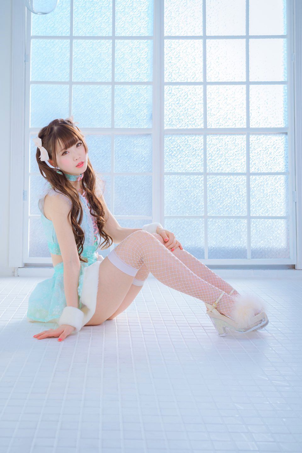 COS正片/11区萌妹Kururu美图赏 青春可爱俘虏你的心！