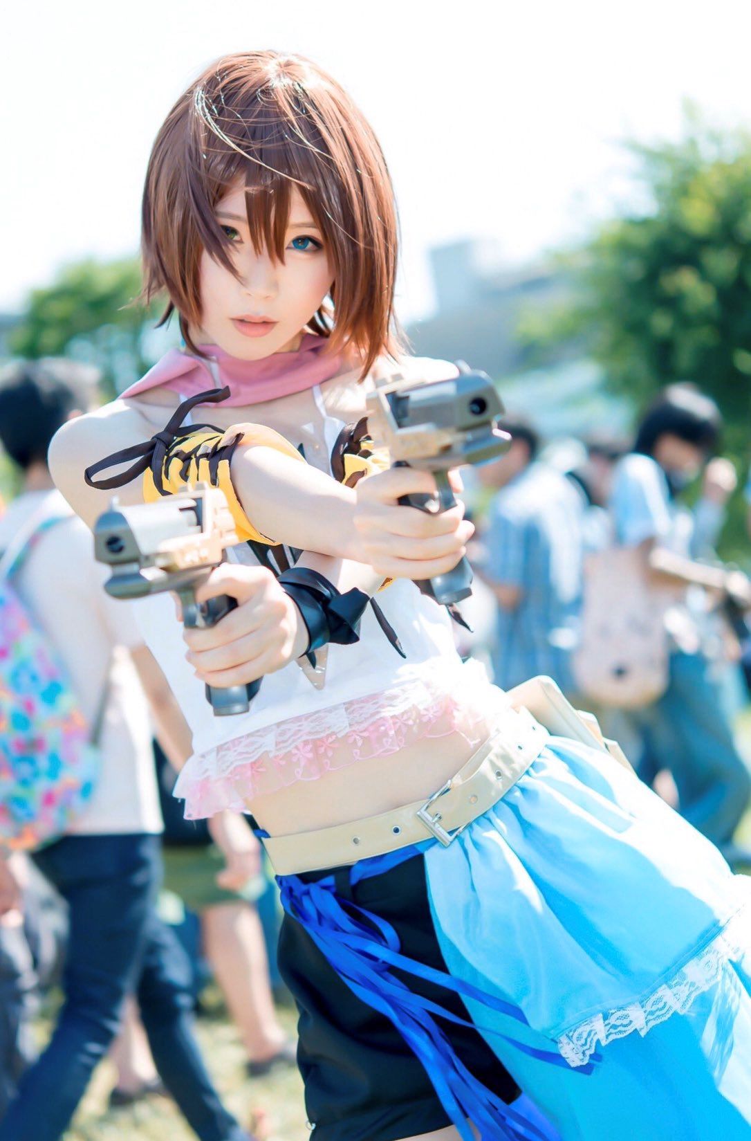 COS正片/11区萌妹Kururu美图赏 青春可爱俘虏你的心！