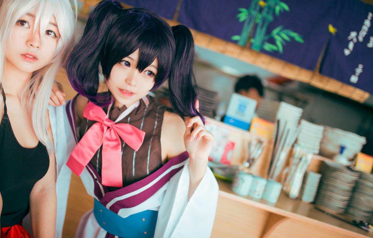 COS正片/Urara 迷路帖 千矢与雪见小梅