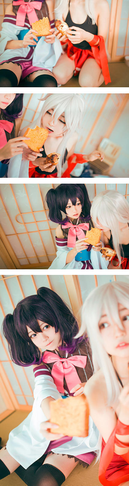 COS正片/Urara 迷路帖 千矢与雪见小梅