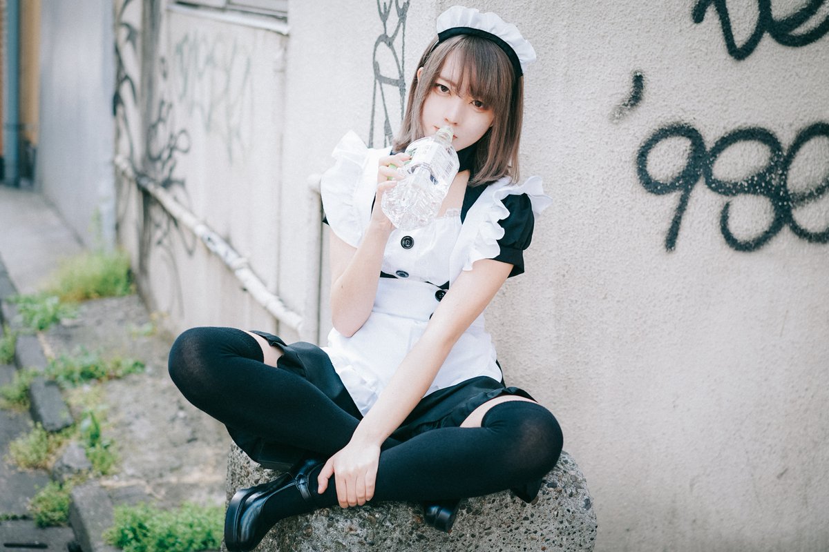 COS正片/秋叶原女仆街拍 帅气与社会兼备妹子们都要被掰弯了