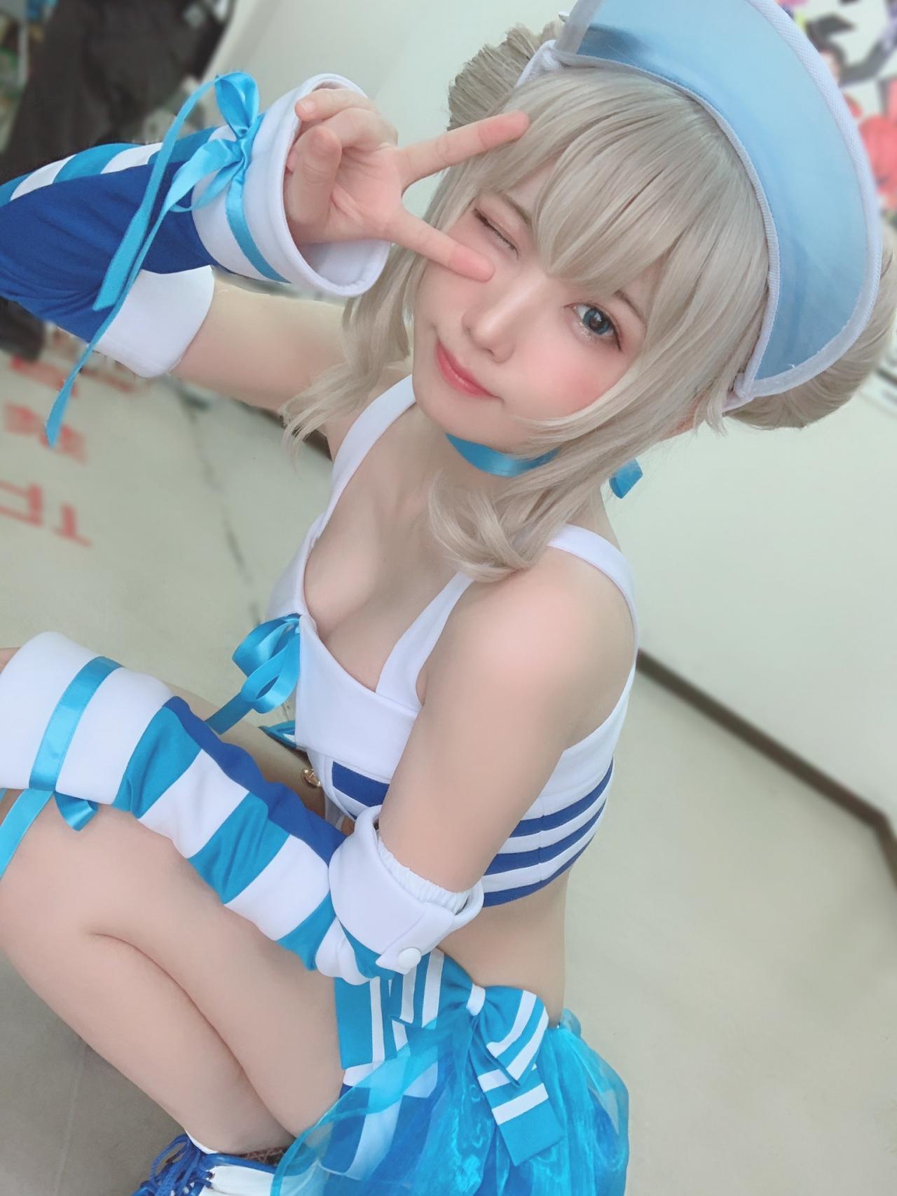 COS正片/岛国美女Coser Enako美照 白皙肌肤身材相当有料！