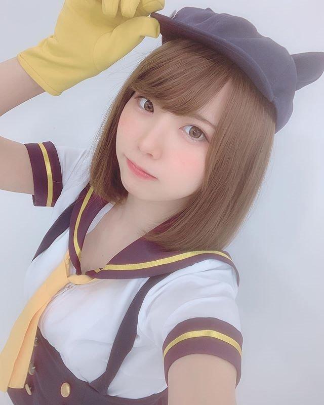 COS正片/岛国美女Coser Enako美照 白皙肌肤身材相当有料！