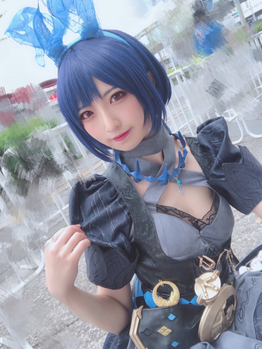 COS正片/岛国美女Coser作品集 我还是先喝瓶营养快线吧！