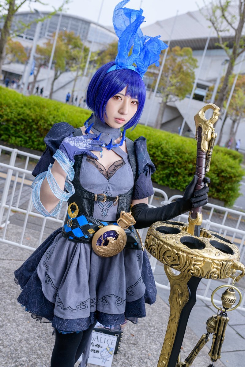 COS正片/岛国美女Coser作品集 我还是先喝瓶营养快线吧！