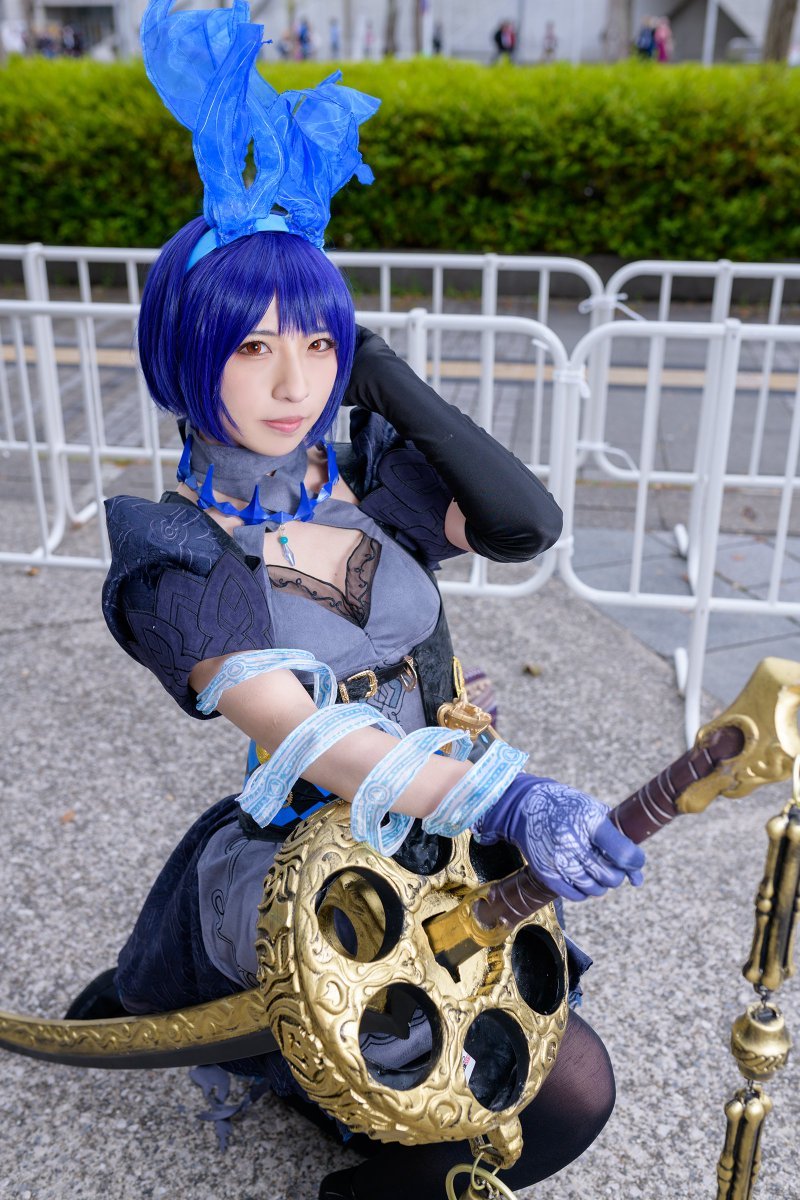 COS正片/岛国美女Coser作品集 我还是先喝瓶营养快线吧！