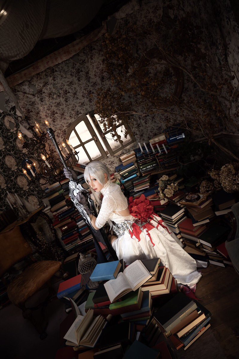 COS正片/岛国美女Coser作品集 我还是先喝瓶营养快线吧！