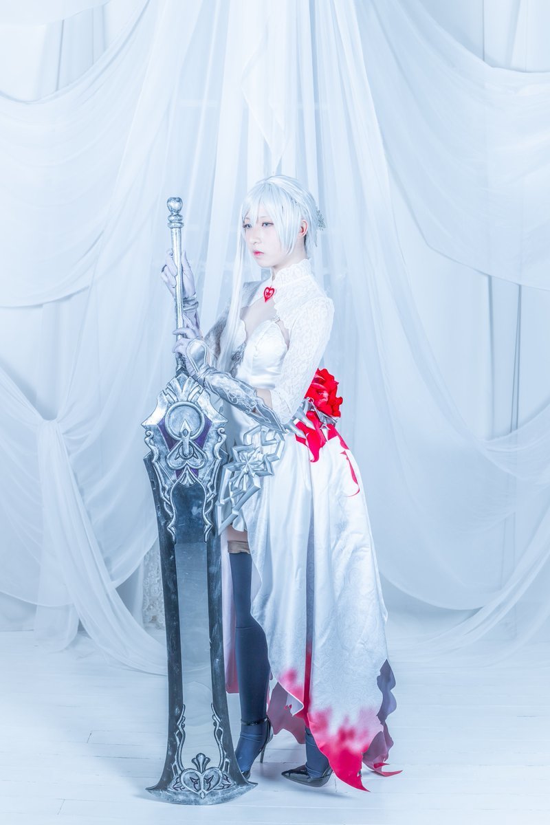 COS正片/岛国美女Coser作品集 我还是先喝瓶营养快线吧！