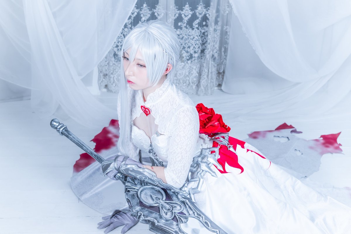 COS正片/岛国美女Coser作品集 我还是先喝瓶营养快线吧！