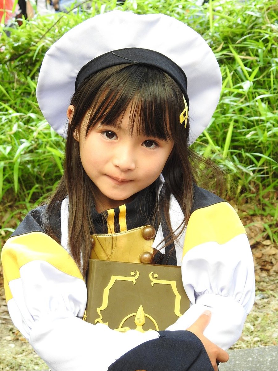 COS正片/日本超可爱小女孩COSER-ほわ，从小开始的COS生活
