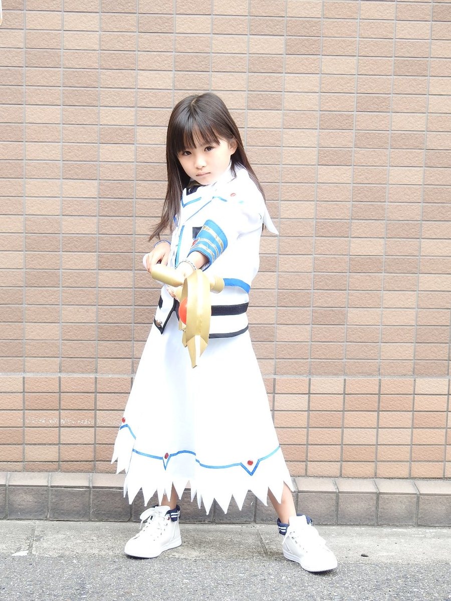 COS正片/日本超可爱小女孩COSER-ほわ，从小开始的COS生活