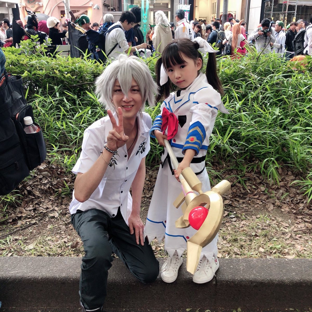 COS正片/日本超可爱小女孩COSER-ほわ，从小开始的COS生活