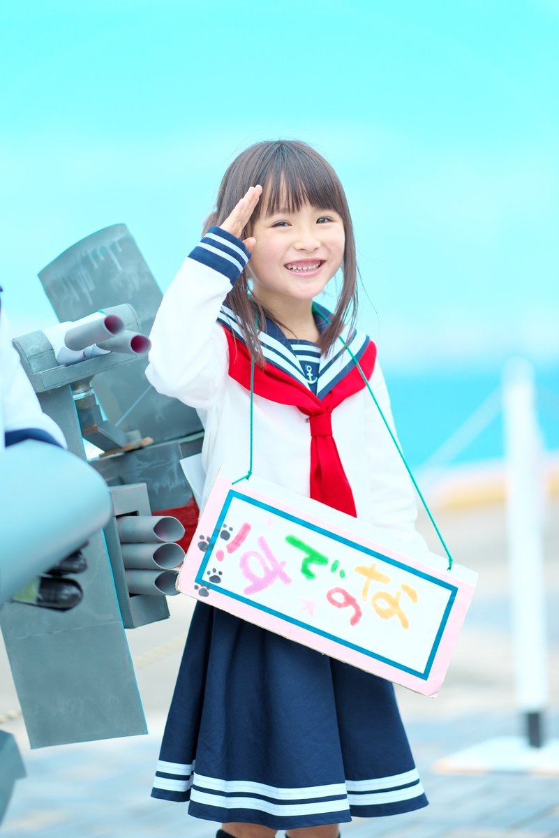 COS正片/日本超可爱小女孩COSER-ほわ，从小开始的COS生活