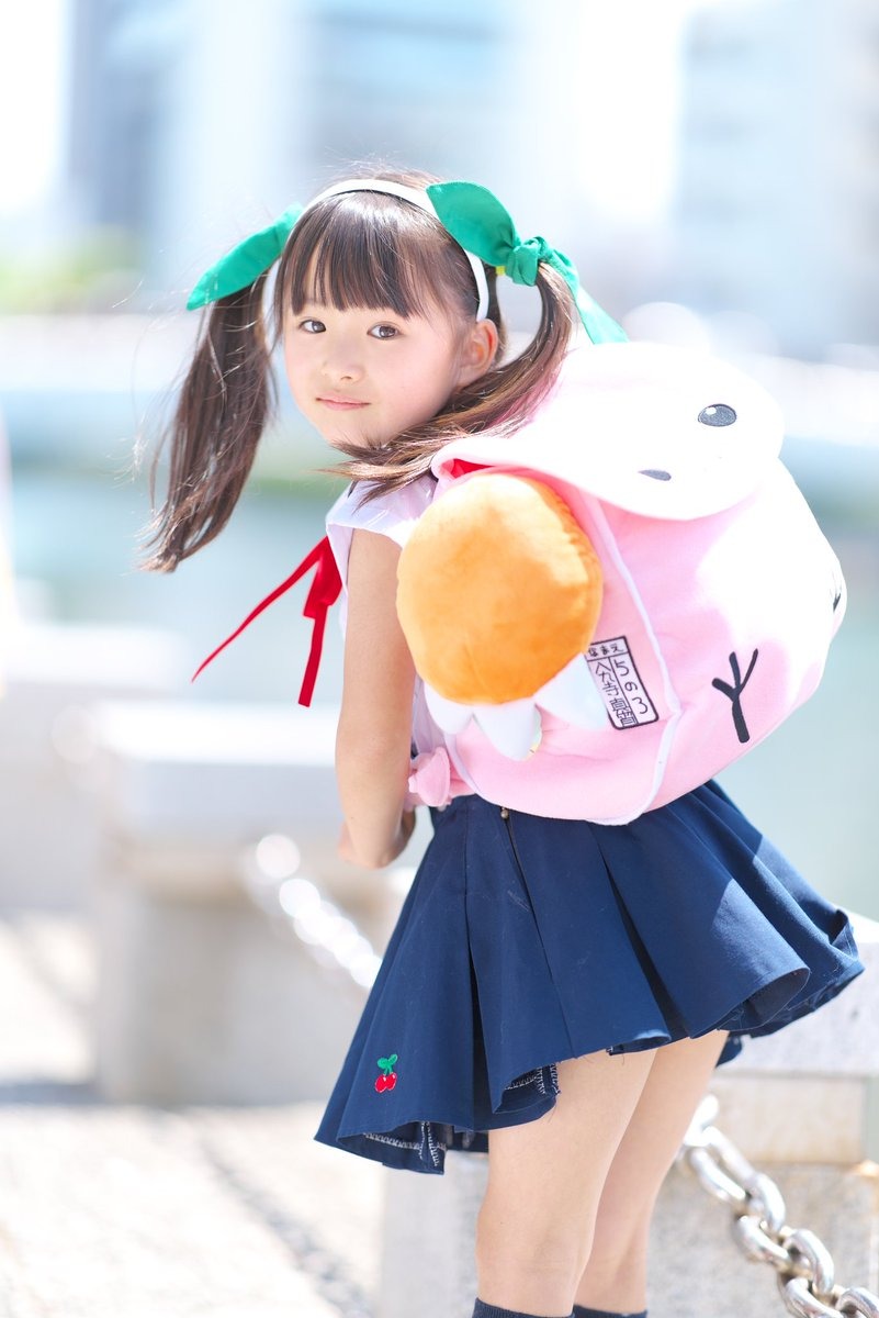COS正片/日本超可爱小女孩COSER-ほわ，从小开始的COS生活