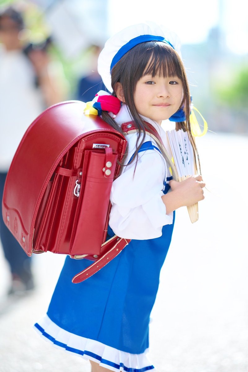 COS正片/日本超可爱小女孩COSER-ほわ，从小开始的COS生活