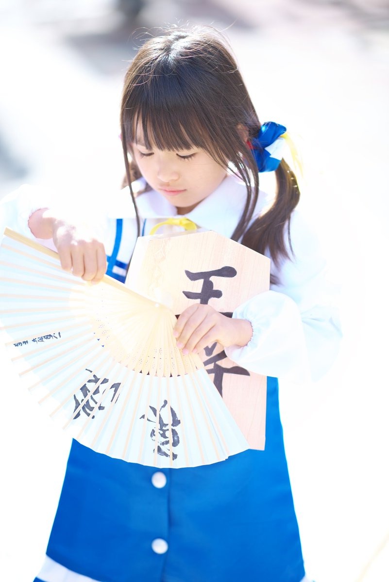 COS正片/日本超可爱小女孩COSER-ほわ，从小开始的COS生活